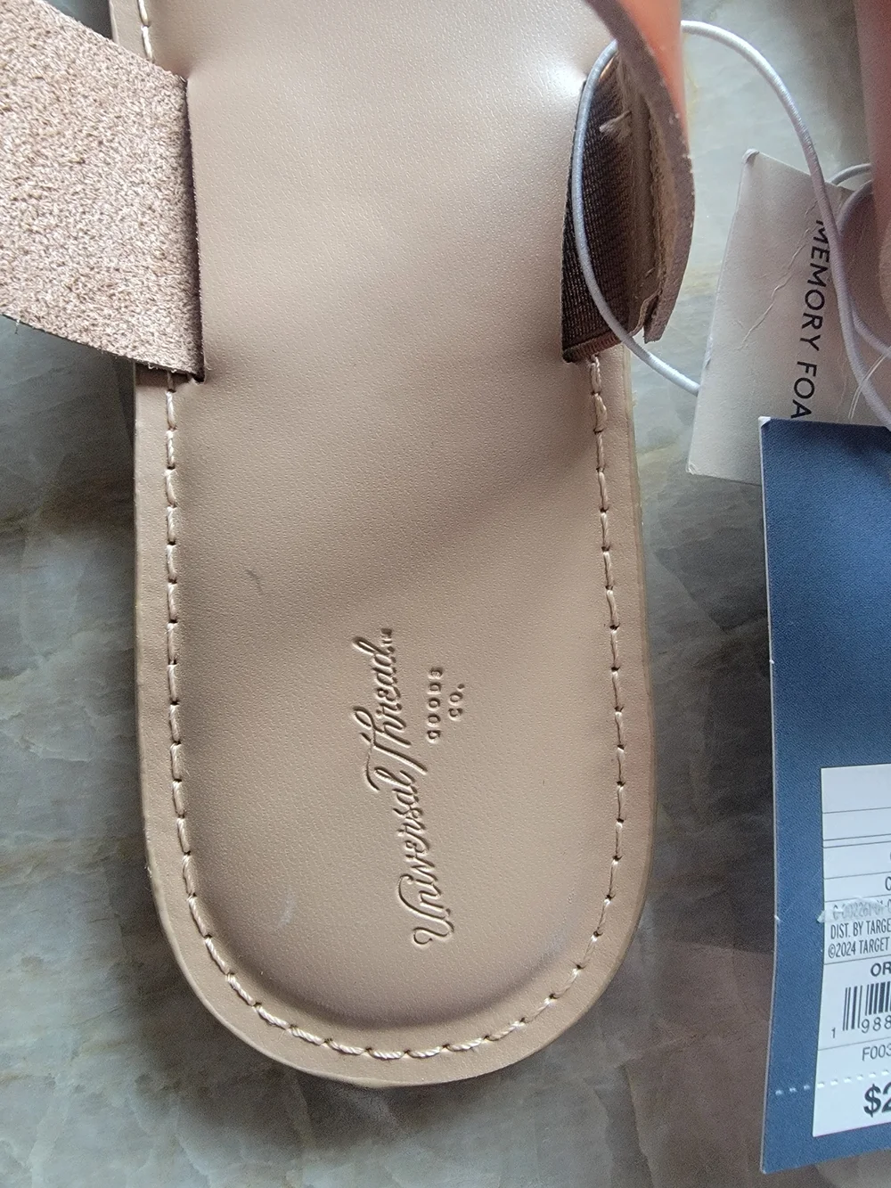 NEW! BUNDLE OF 3 SANDALS SZ 10. Universal Thread, Sun Sky, & Shade & Shore ($48)